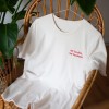 MY B**BS, MY BUSINESS / VINTAGE WHITE T-Shirt – Kurt und Herbert