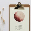 Mondkalender 2022, DIN A5, Mondaquarelle - SANS.