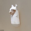 PaperShape Lama - Vegane Tiertrophäe aus Papier im DIY Kit