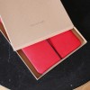 VANDEBAG - MacBook Hülle aus rotem Leder