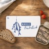 Bow & Hummingbird Frühstücksbrettchen Melamin Fische „Nordsee-Frühstück“ maritim 23,5 × 14,5 cm