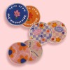 Flowerempower Dreierpack von moodie x waschbare Stilleinlagen - 3 Paar