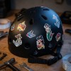 HUGS & STICKERS: Postkarte mit reflektierenden Fahrrad-Aufkleber Tattoo | MOOXIBIKE