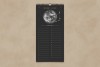 Ewiger Kalender Boho schwarz // ShellyCreates