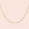 related by objects - just hearts necklace - 925 Sterlingsilber 18k goldplattiert