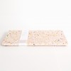 Terrazzo Tablett / Koralle / objet vague