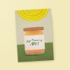 franzizo Postkarte »Optimis-Mus«