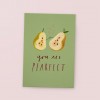 franzizo Postkarte »Pearfect«