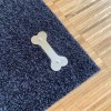 Keilbach Fußmatte picoBELLO.dog 87x57cm mit Edelstahlelemet in Form eines Knochens