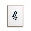 POSTER ABC – ALPHABET BUCHSTABE B Studio Schön® ABC Kollektion