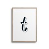 POSTER ABC – ALPHABET BUCHSTABE T Studio Schön® ABC Kollektion