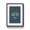 Roadtyping Print "Love to ride" | 30x40cm