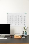 zweitausend&siebenundzwanzig - A1 Wandkalender 2027 - Weiss