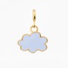 Cloud Charm | Wolken-Anhänger aus Gold Vermeil | Paeoni Colors
