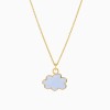 Halskette mit Wolke aus Gold Vermeil | Paeoni Colors 