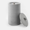 Nachfüllbares Beton-Outdoor-Feuer “LIGHT XL“ – mit Betondeckel - Ideal Wachsreste verbrauchen