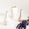 Mini Vasen Set mit Goldrand – studio.drei