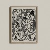 Print "Six women" – A4 – Eva Dietrich