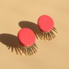 Statement-Ohrstecker aus 24K vergoldetem Chirurgenstahl | Santoclay