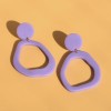 Ipanema | Lila Statement-Ohrringe | Santoclay