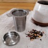 Teesieb aus Edelstahl - zero waste Alternative zu Teebeuteln | Töpferei am Wald
