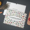 Saisonkalender für Obst & Gemüse, farbig, 101 Sorten, Ringkalender