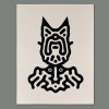Print now - Riot later ● Totem I - Handsiebdruck