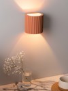 GANTlights - Wandlampe up and down – plissiert und farbenfroh [S6] 