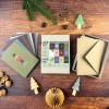 Postkarten-Set - 10 Weihnachtskarten + Umschläge - Nr. 19 - Naturbedacht