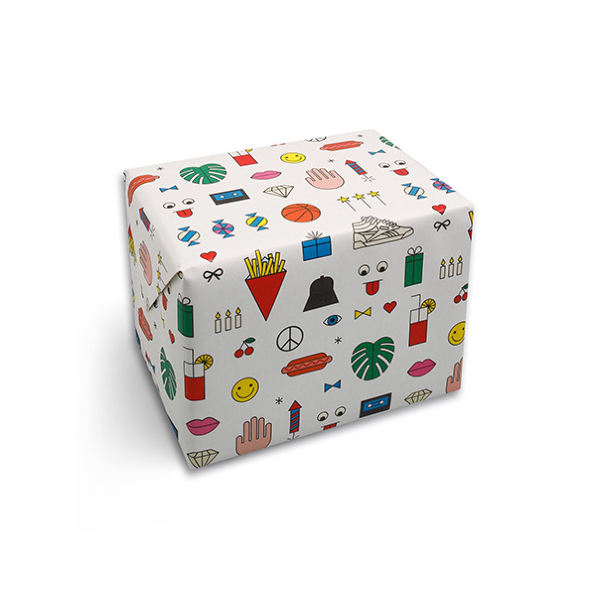 redfries wrap birthday mix - 6 Bögen Geschenkpapier Weihachten 