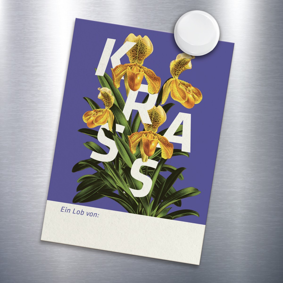 Lobkärtchen KRASS (XL)
