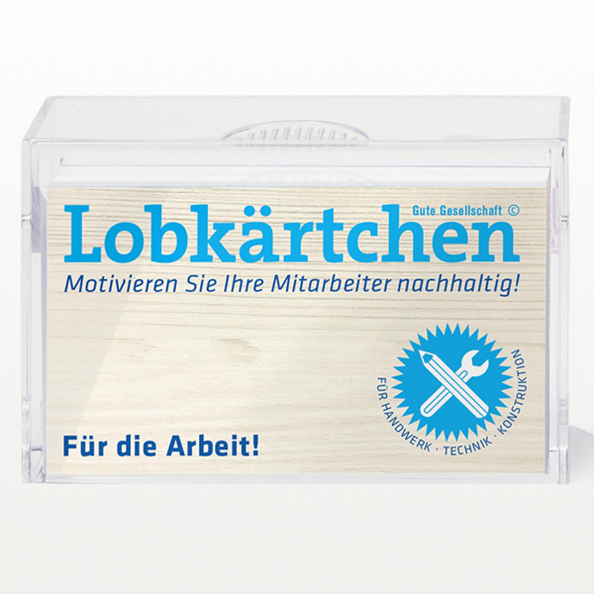 Lobkärtchen© für die Arbeit