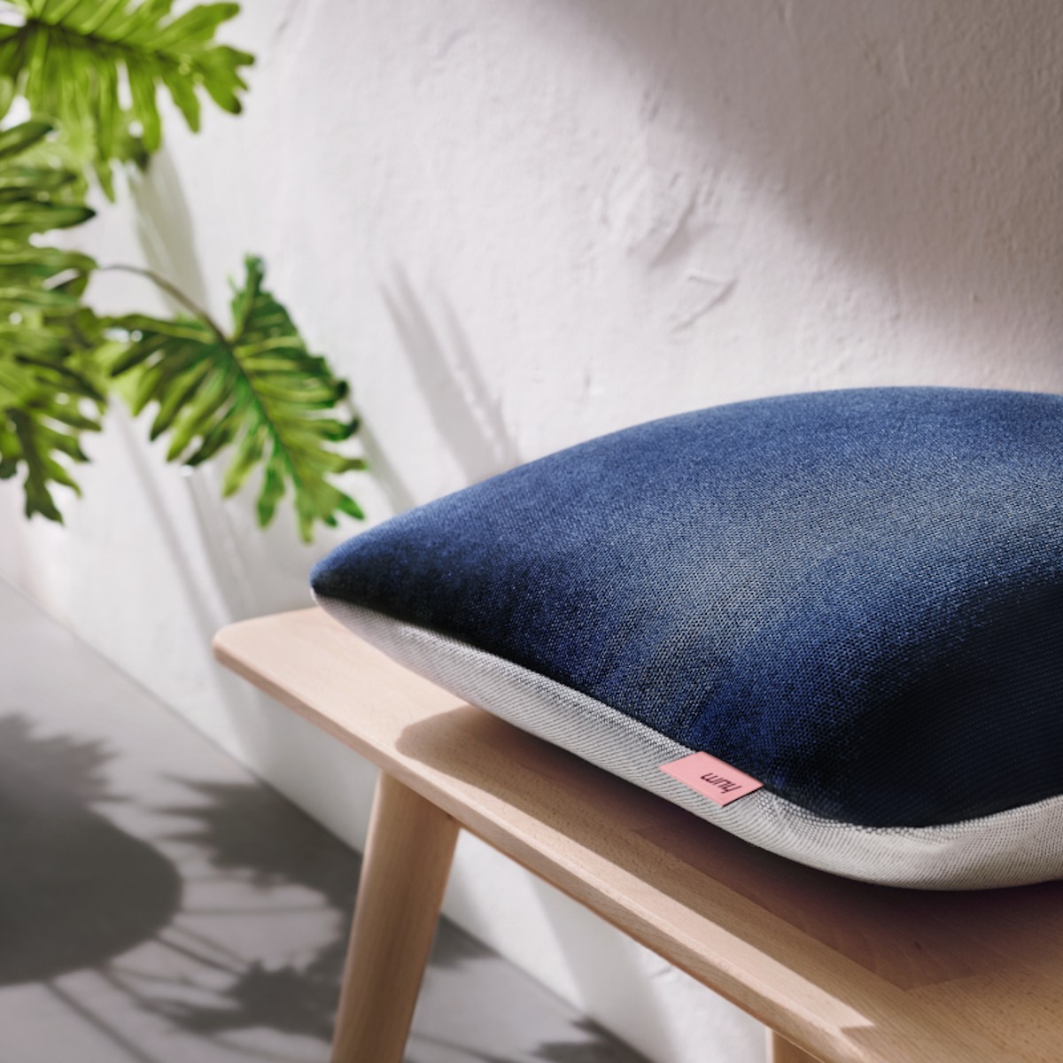 hum Patio Outdoor-Kissen zweifarbig 40x40cm