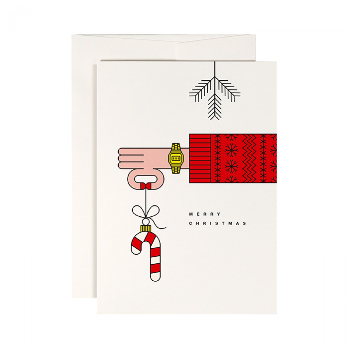 redfries santacracker – 4 Stück Weihnachtskarten