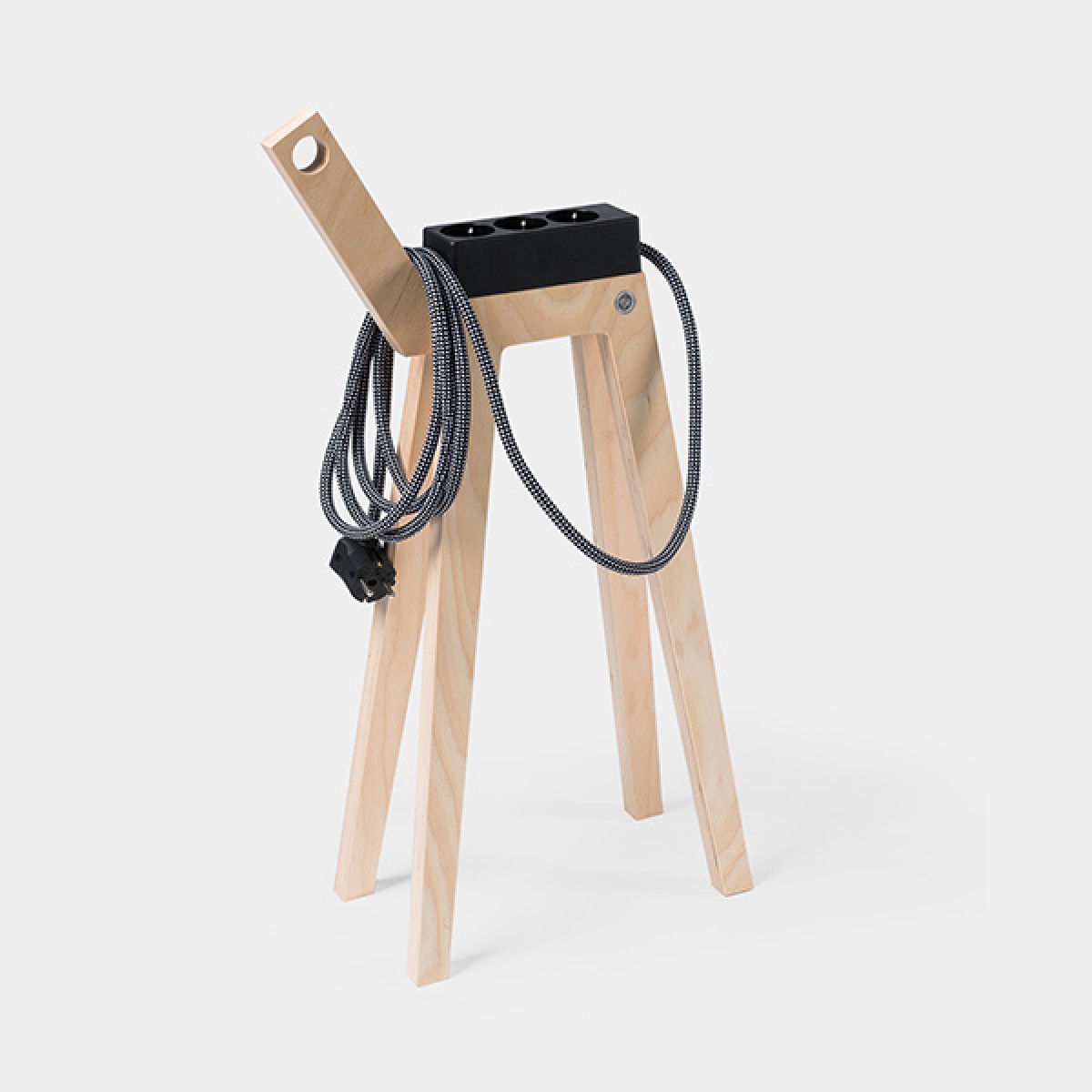 Njustudio Stromer – nature, Steckerleiste schwarz
