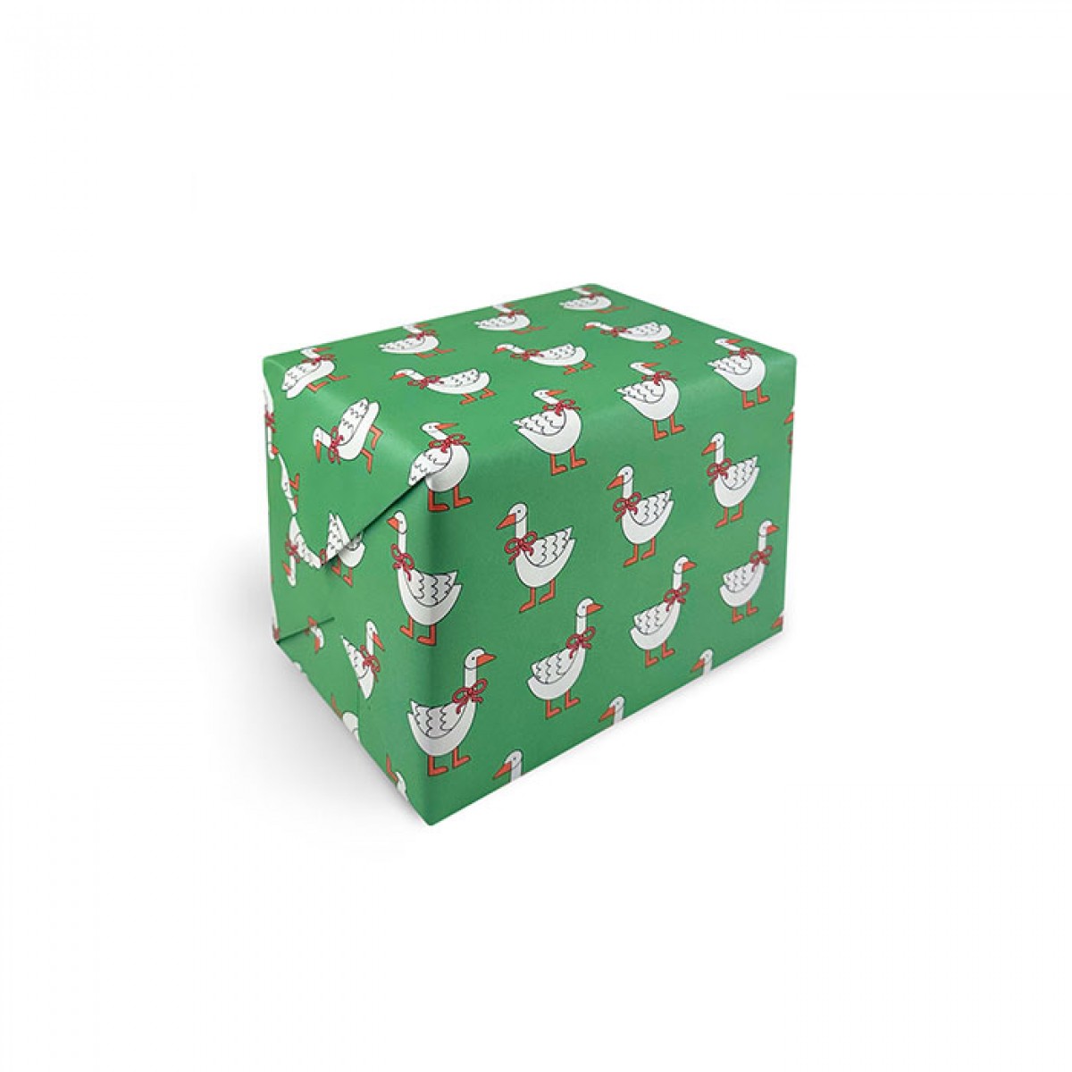 redfries wrap christmas geese – 6 Bögen Geschenkpapier