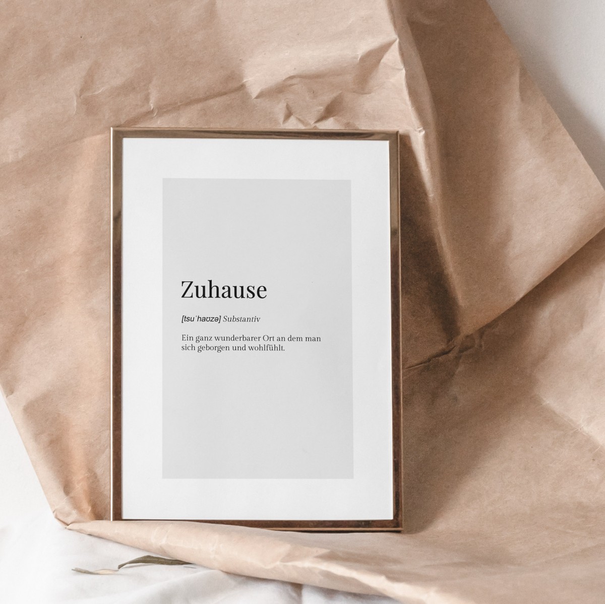 Zuhause Poster von Skanemarie 