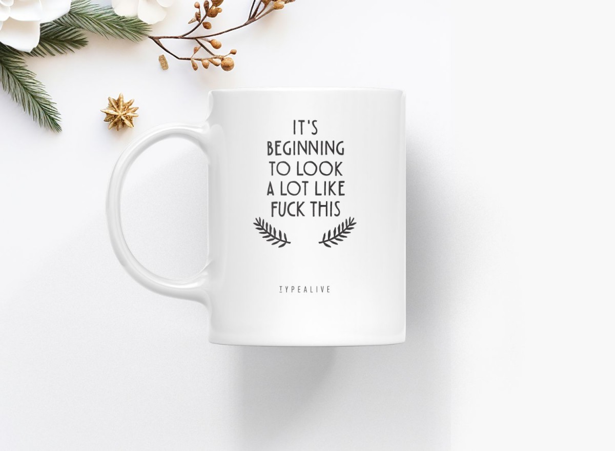 typealive / Tasse aus Keramik / Look A Lot
