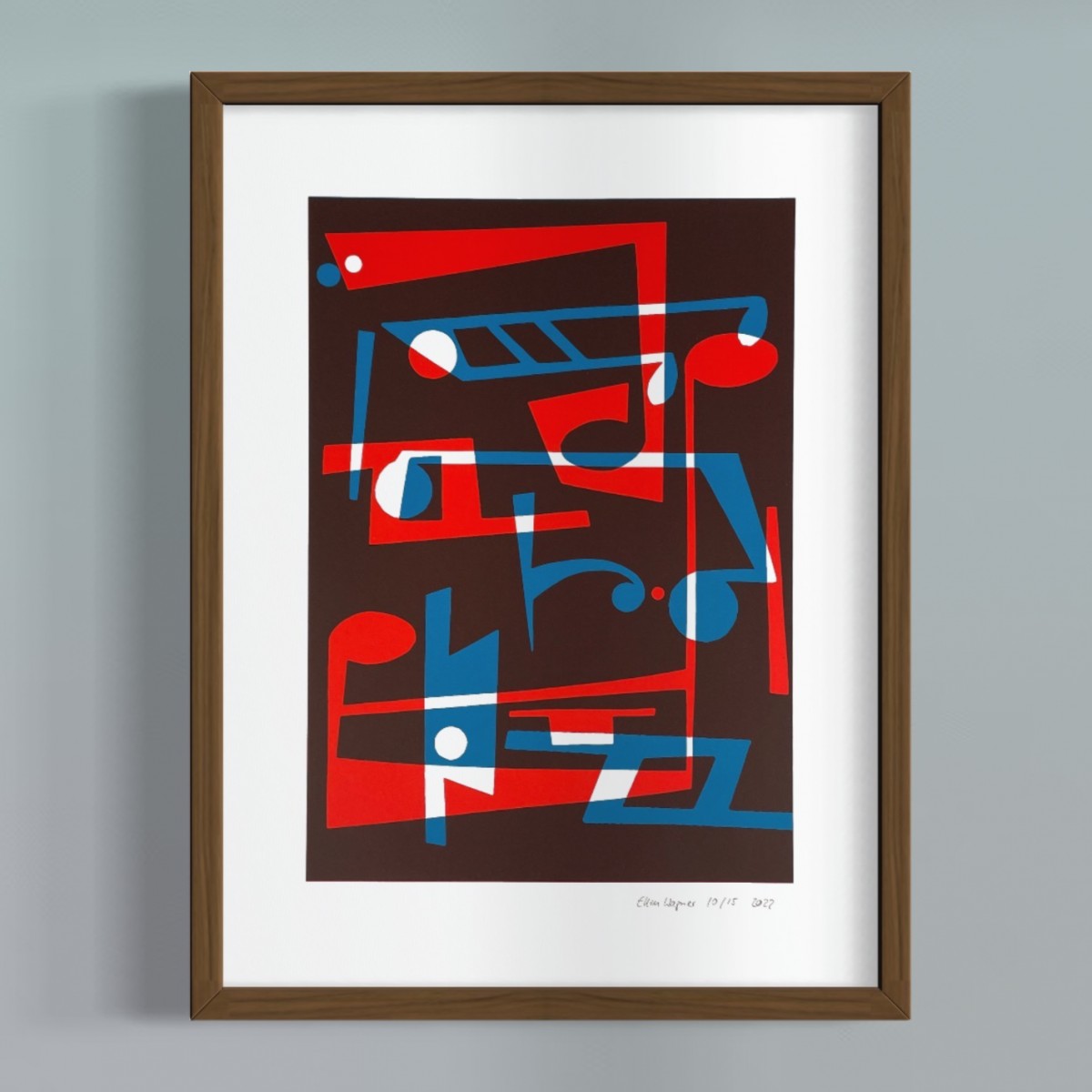 Print now - Riot later ● Out of tune III Siebdruck