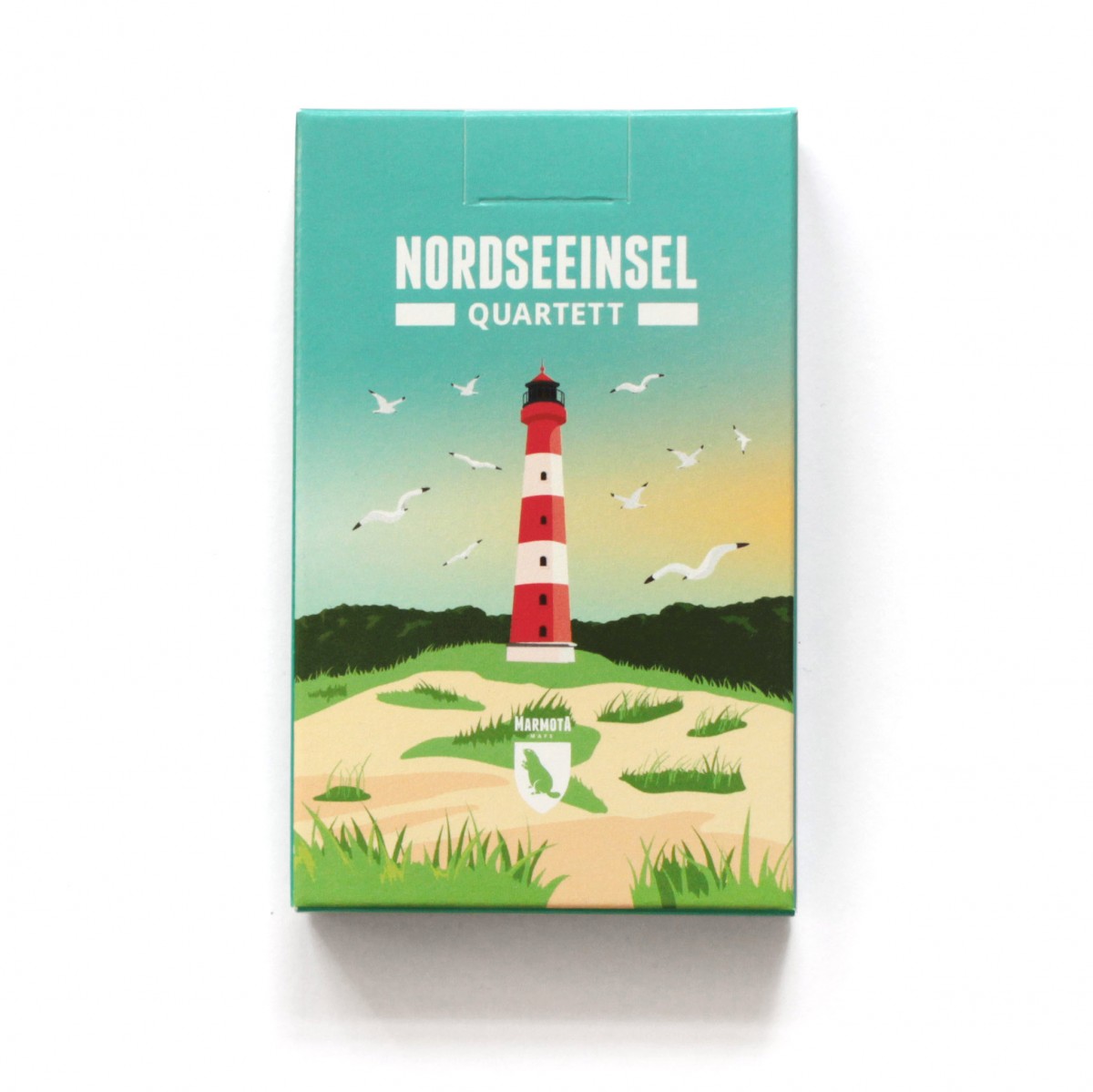 Nordseeinsel Quartett – Marmota Maps