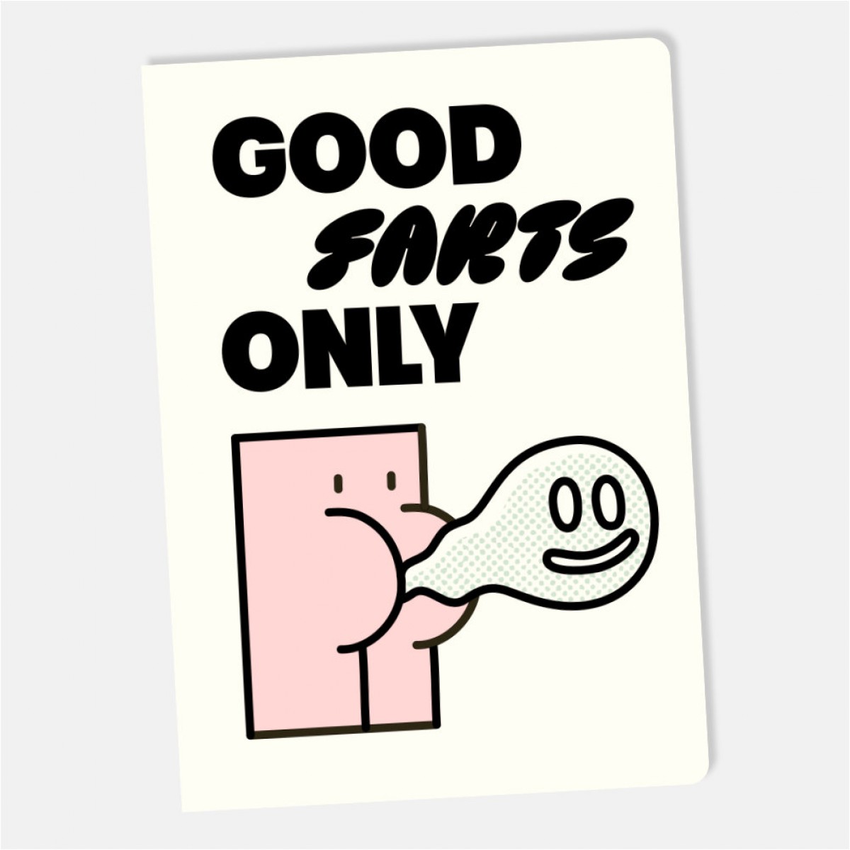 Klappkarte Good Farts Only – Brunhilda