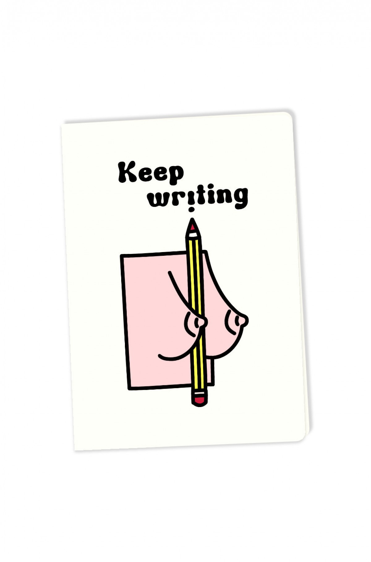 Klappkarte Keep creating – Brunhilda