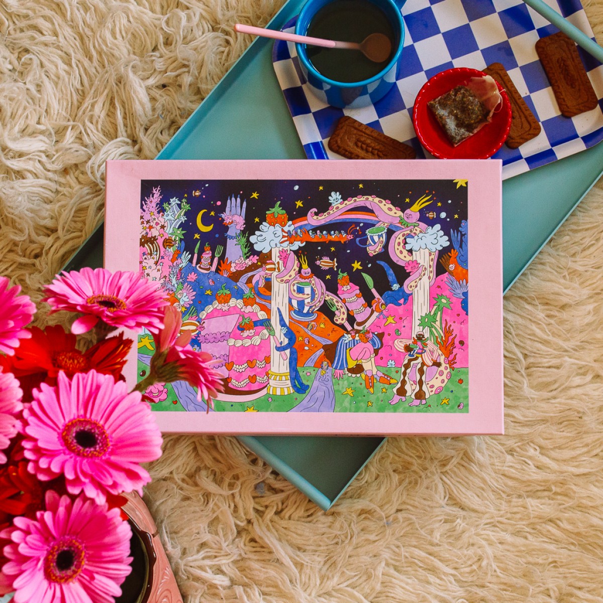 Das Puzzle Kollektiv - Puzzle "Tea Time In The Sea" 1000 Teile