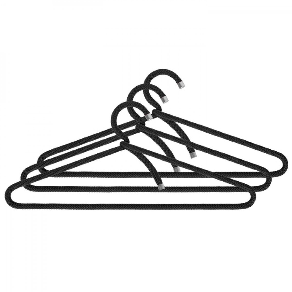 ROPE HANGER (Neues Modell) | Textil-KLEIDERBÜGEL aus Seil | 3er Set | Peppermint Products