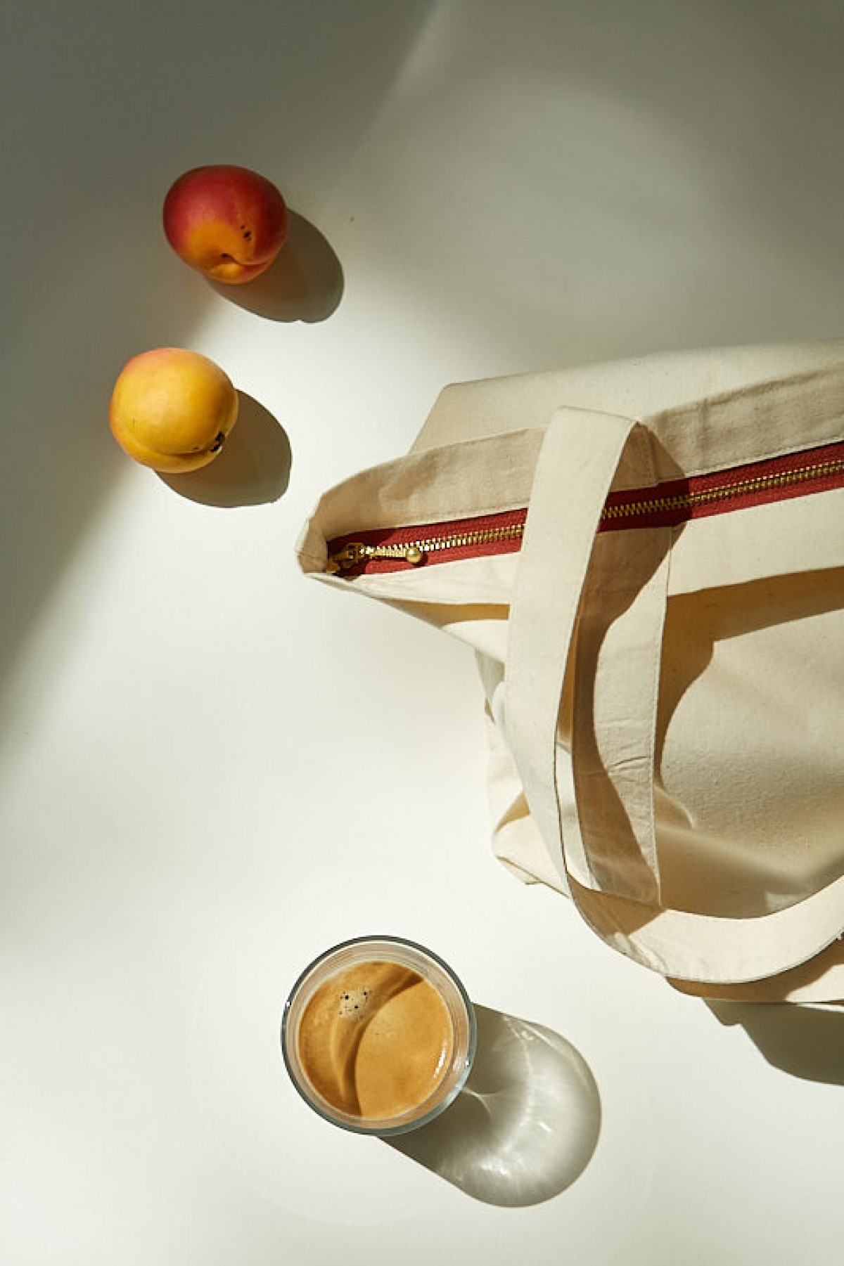 Since. Shopper mit goldenem Reißverschluss (rost)