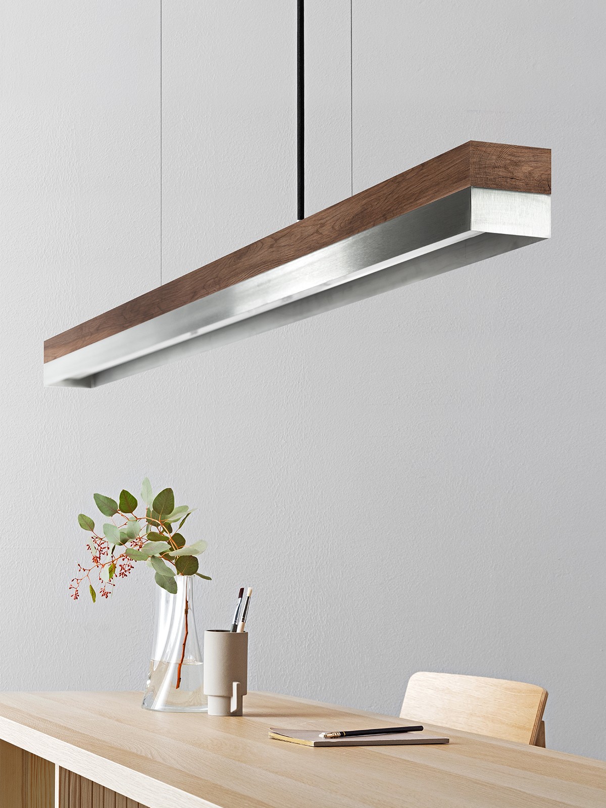 GANTlights - Hängeleuchte [C-Serie]Stainless Lampe minimalistisch
