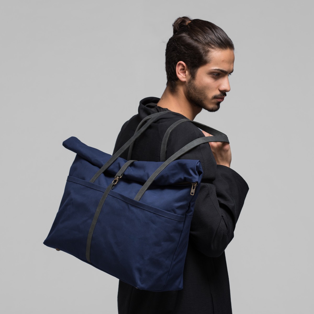 VANOOK Weekender Navy / Stone