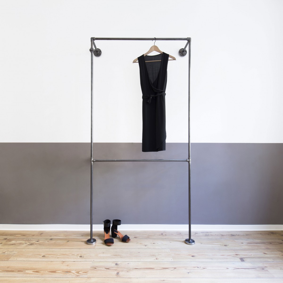 various Offener Kleiderschrank DOPPIO (light)