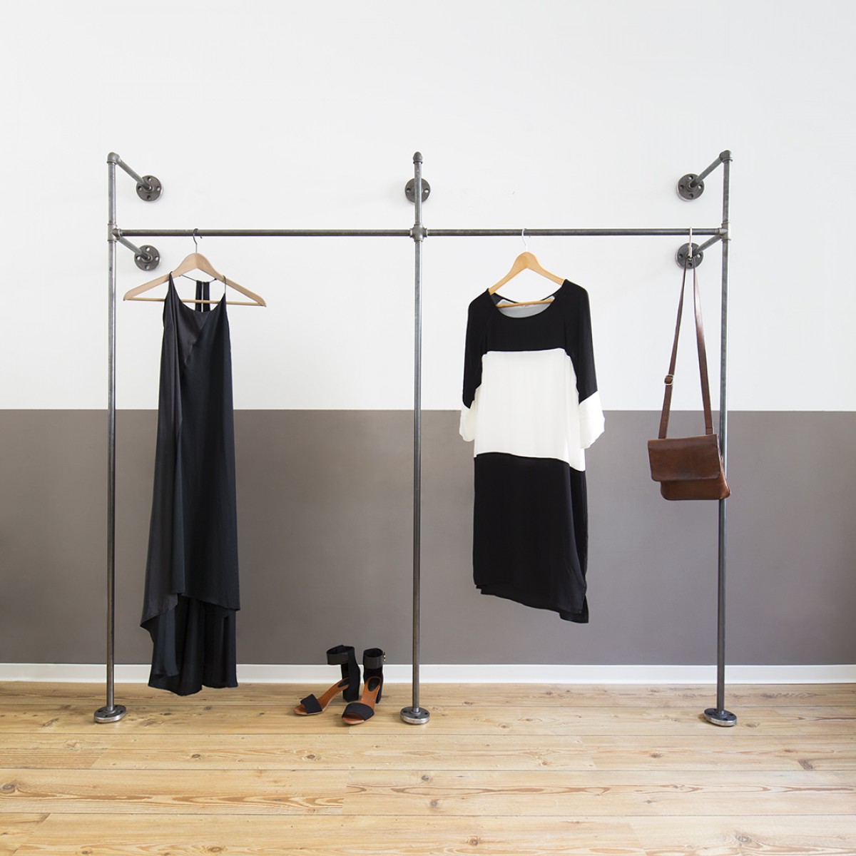 various Industrial Design Offener Kleiderschrank DUO HIGH