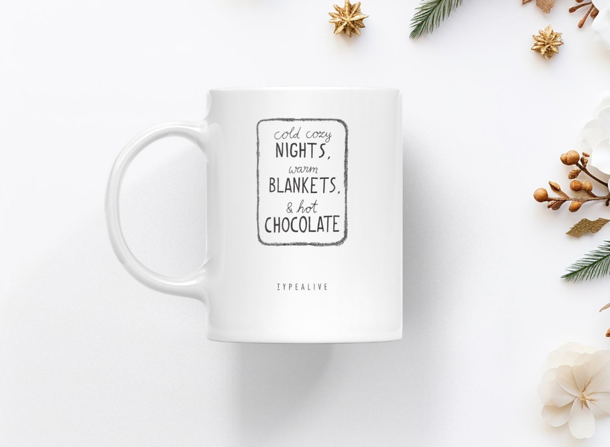 typealive / Tasse aus Keramik / Hot Chocolate
